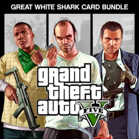 Grand Theft Auto V and Great White Shark Card Bundle