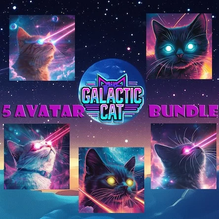 5 Avatar Galactic Cat Bundle